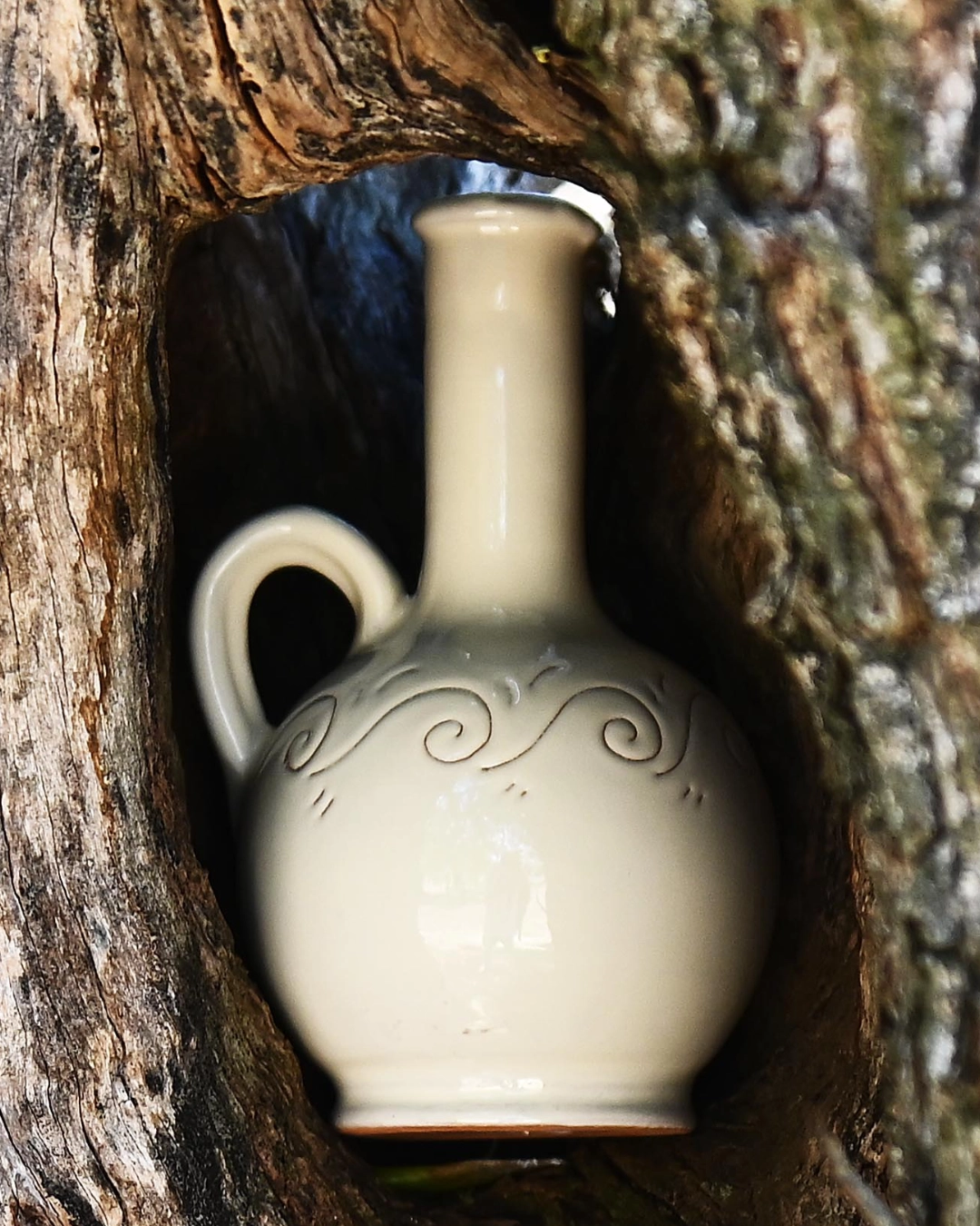 Oliera Artigianale in Ceramica di Grottaglie – 250 ml